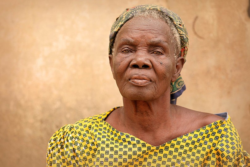 Old woman, Yamoransah, Ghana.